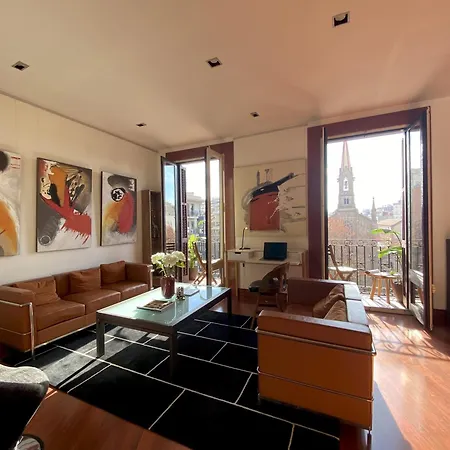 아파트 Luminous Designer Loft Style Eixample Views By Myrentalhost 바르셀로나