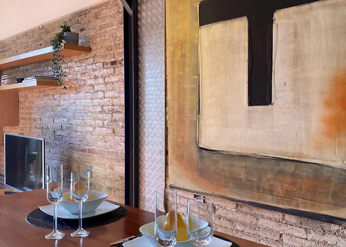 Luminous Designer Loft Style Eixample Views By Myrentalhost Apartment *