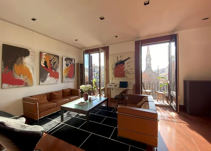 Apartment Luminous Designer Loft Style Eixample Views By Myrentalhost Barcelona