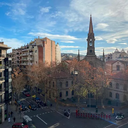 公寓 Luminous Designer Loft Style Eixample Views By Myrentalhost 巴塞罗那